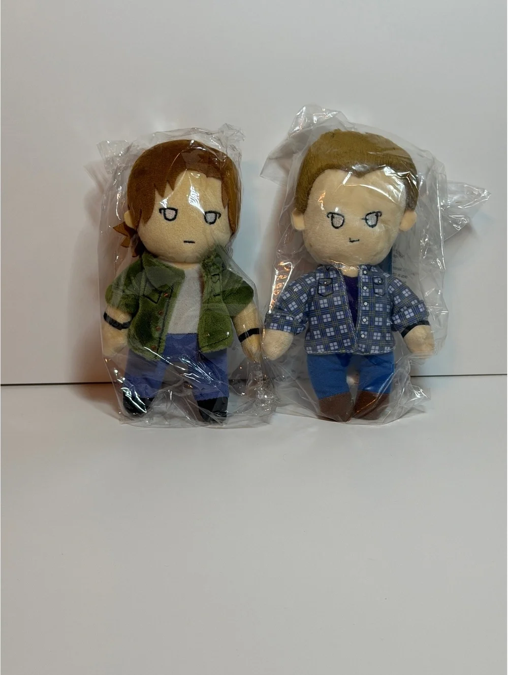 Supernatural Sam & Dean Winchester CultureFly Plushies.
